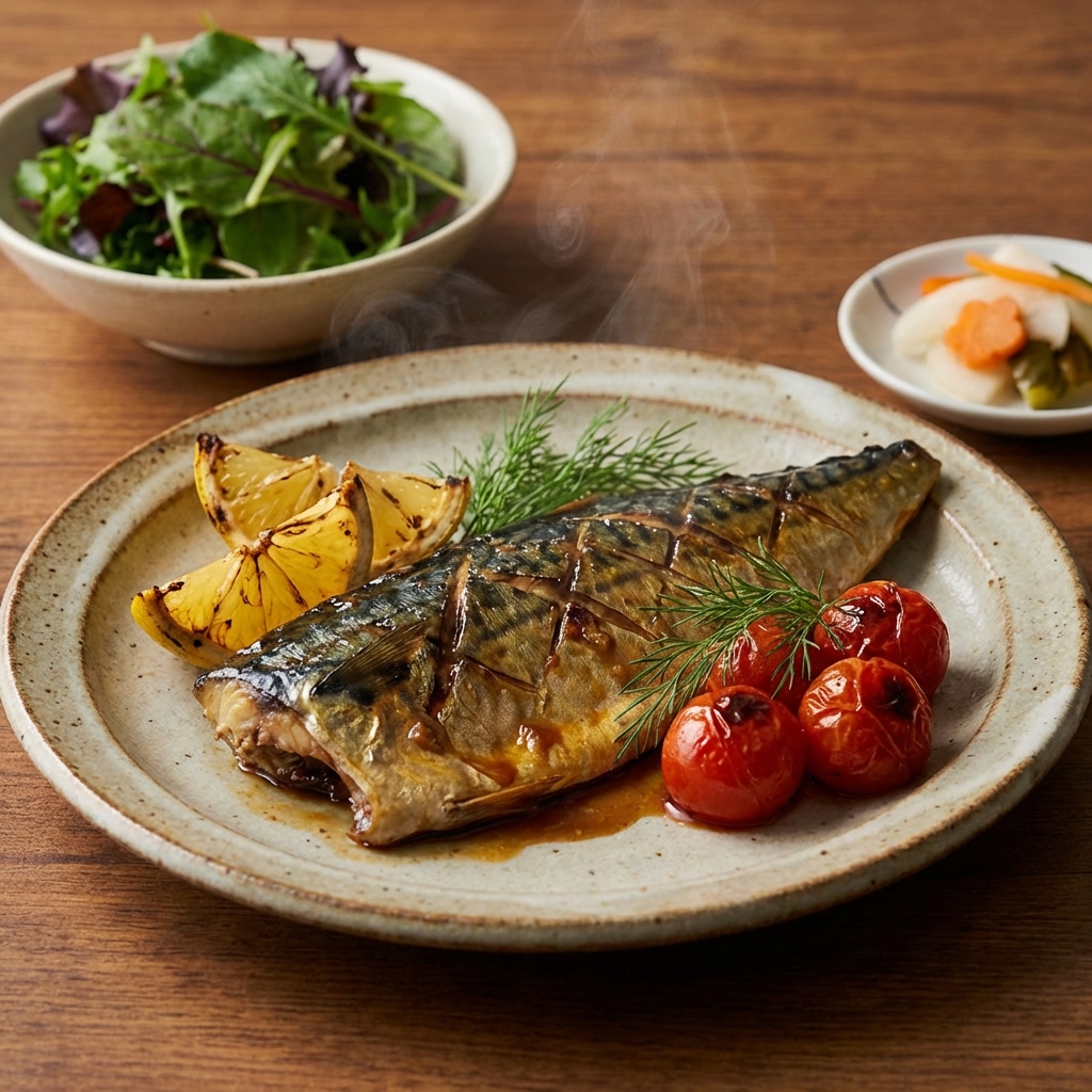 등푸른 생선 요리