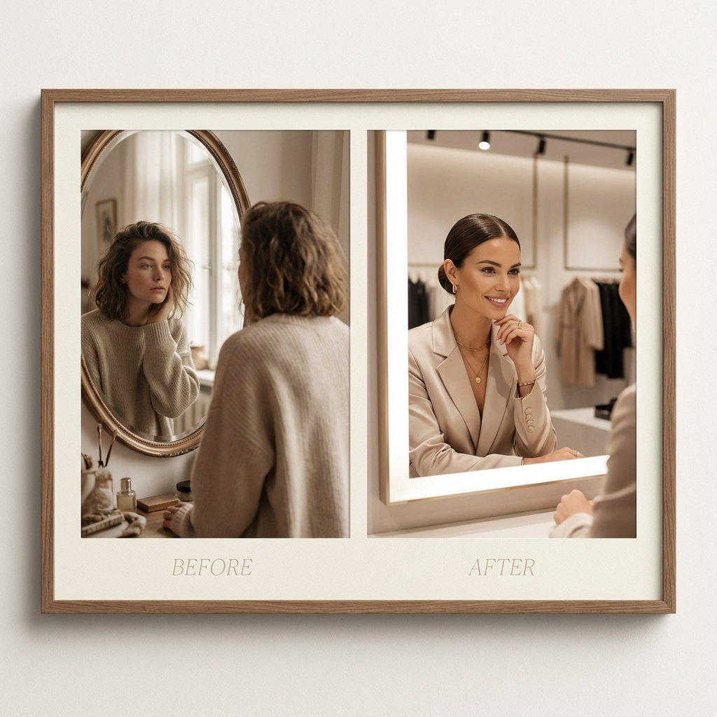 사용 전후 비교