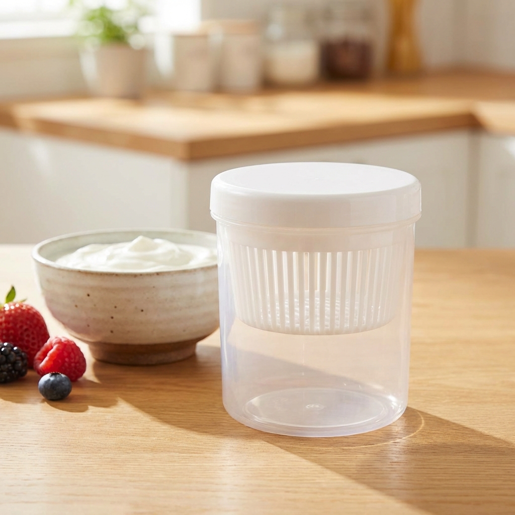 다이소 미니 유청 분리기, 집에서 그릭요거트 만들 수 있을까?