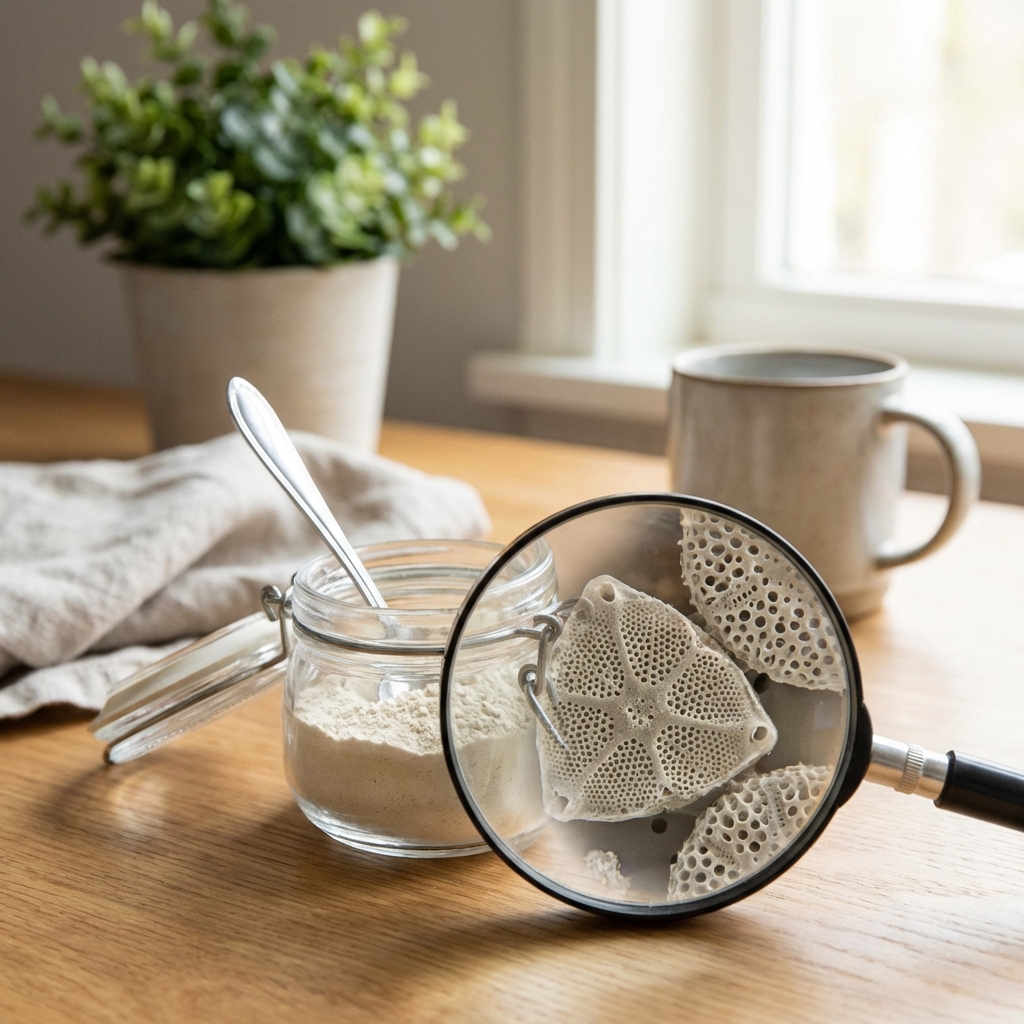 규조토 미세 구조