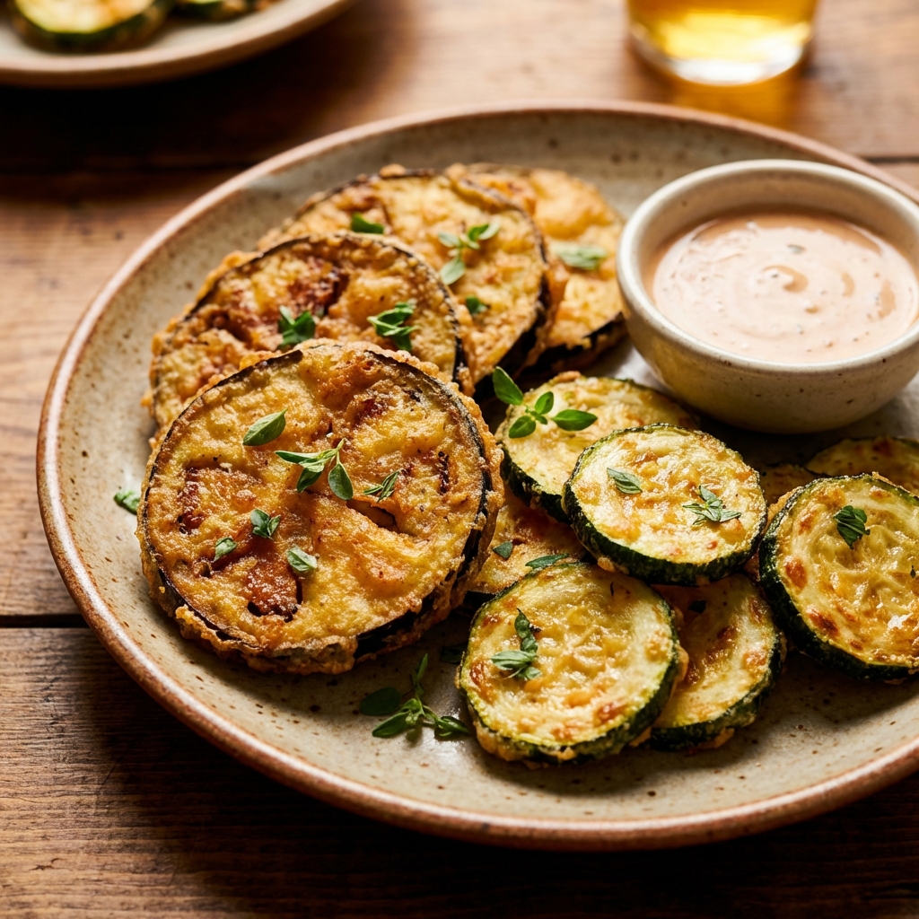 가지튀김과 애호박튀김