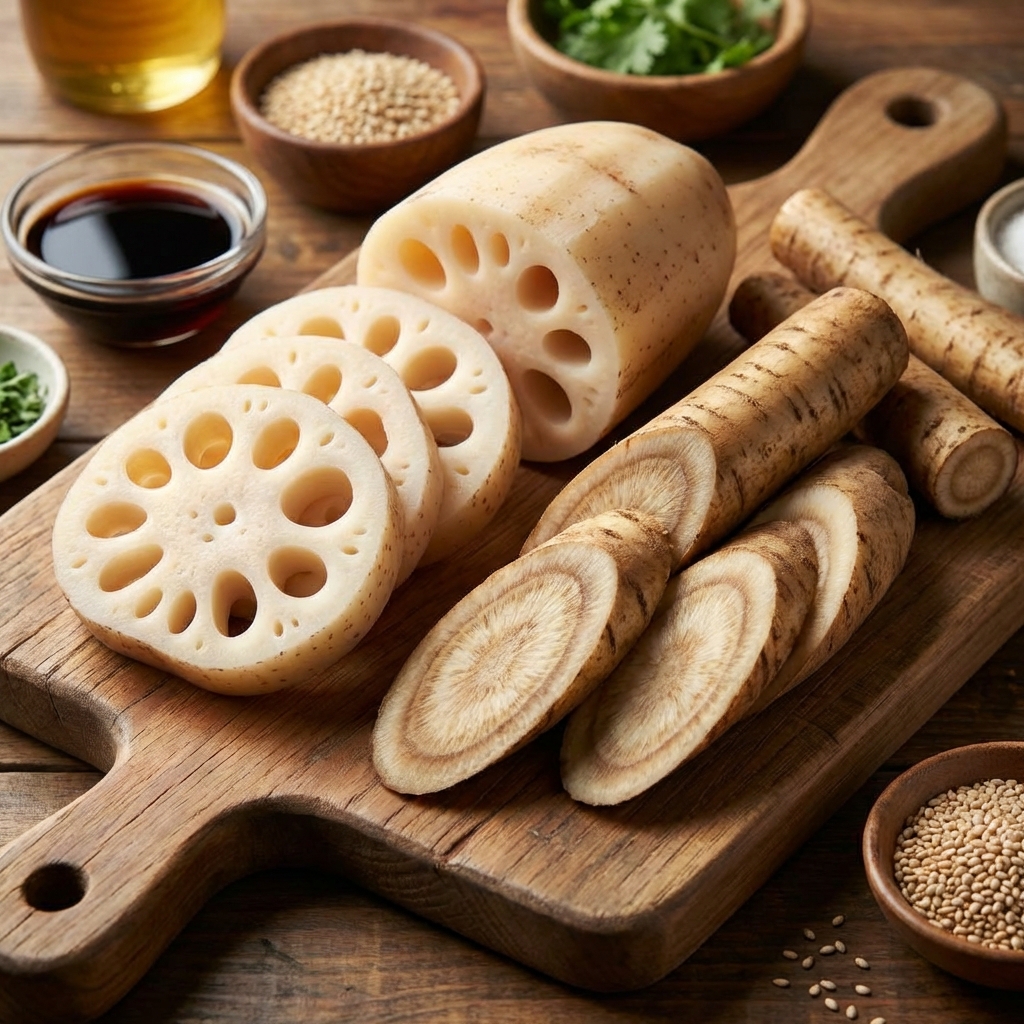 연근 vs 우엉, 영양학적 승자는 누구일까?