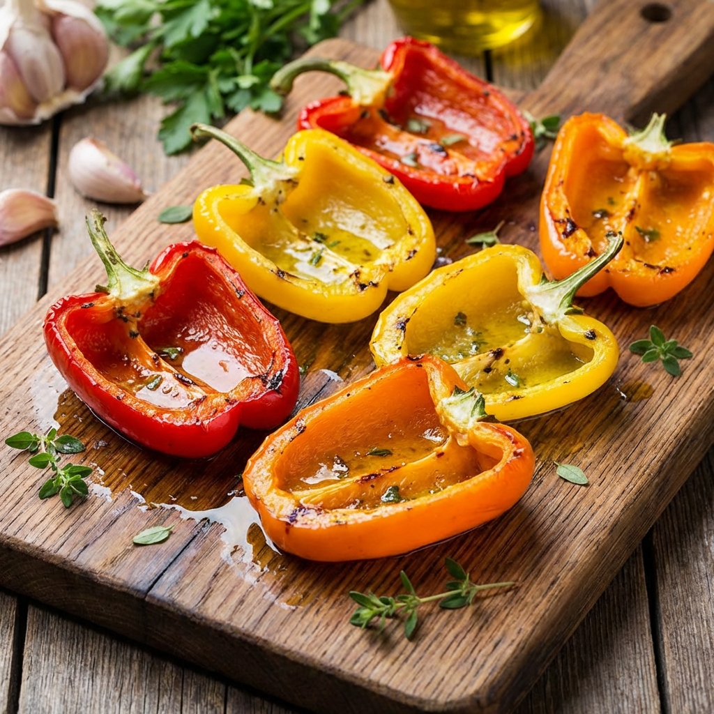 노릇한 파프리카