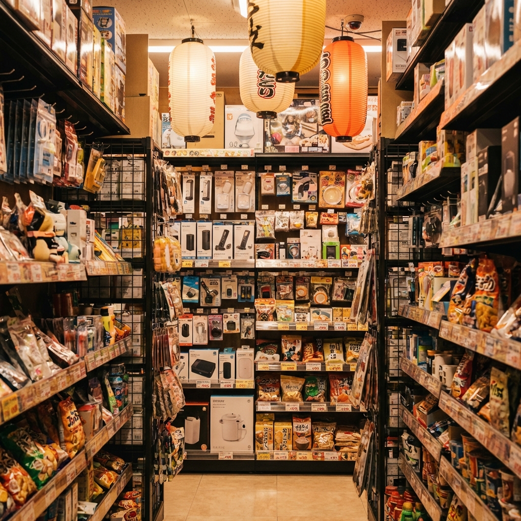 돈키호테 내부 진열