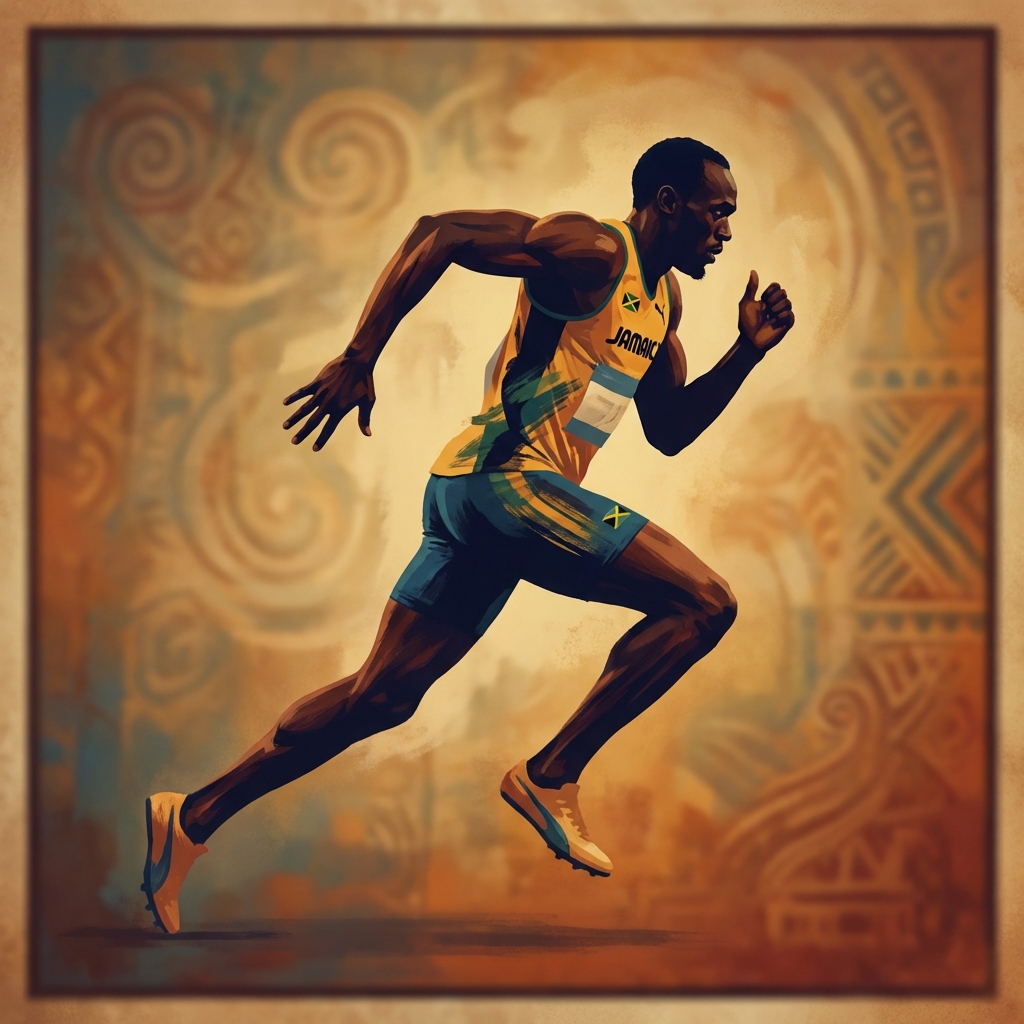 우사인볼트 달리기 자세