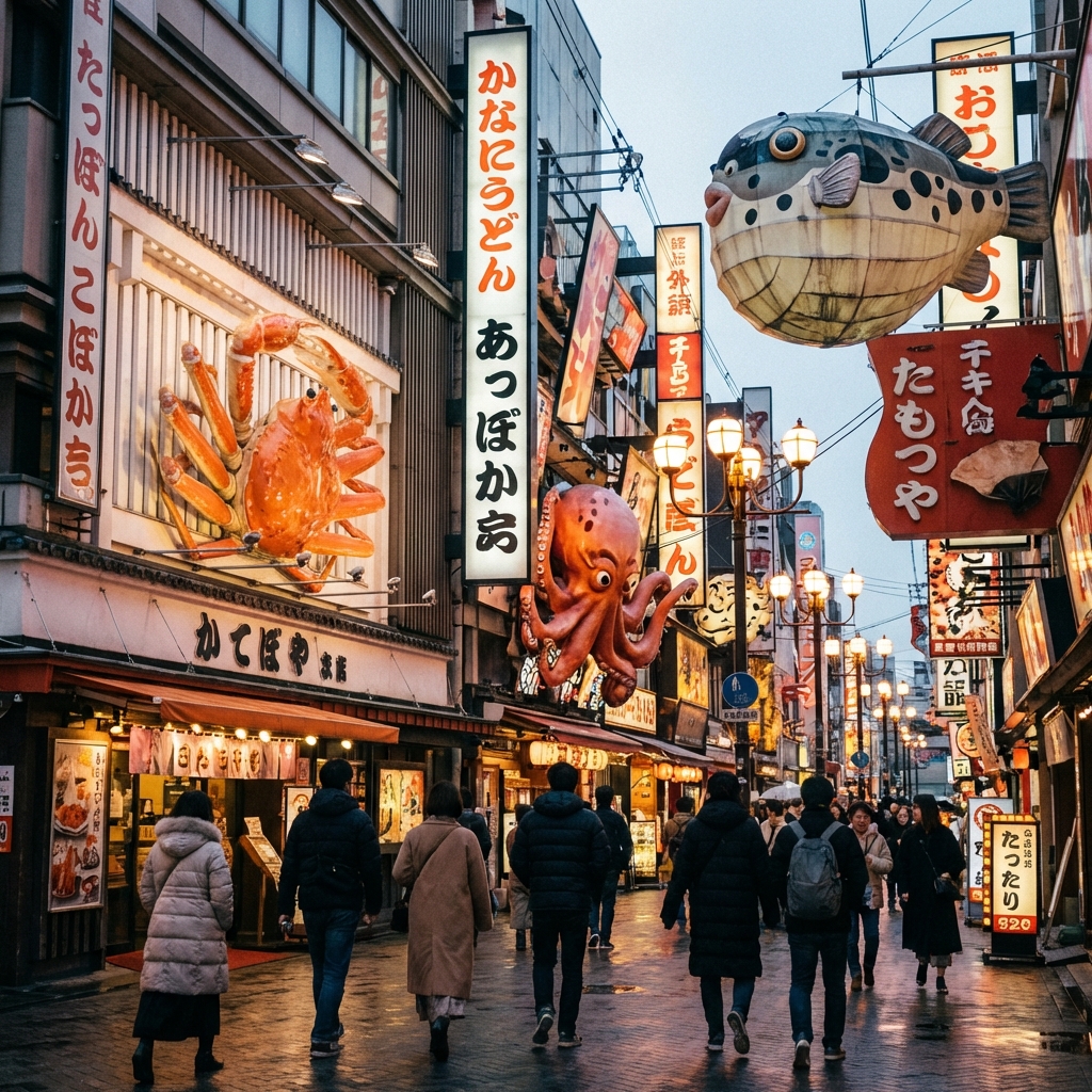 일본 간판의 생동감, 튀어나온 입체 간판 문화 속으로