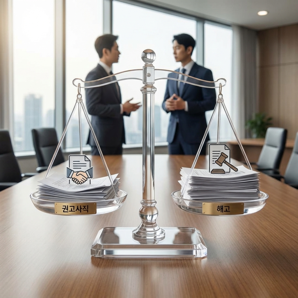 권고 사직과 해고의 차이