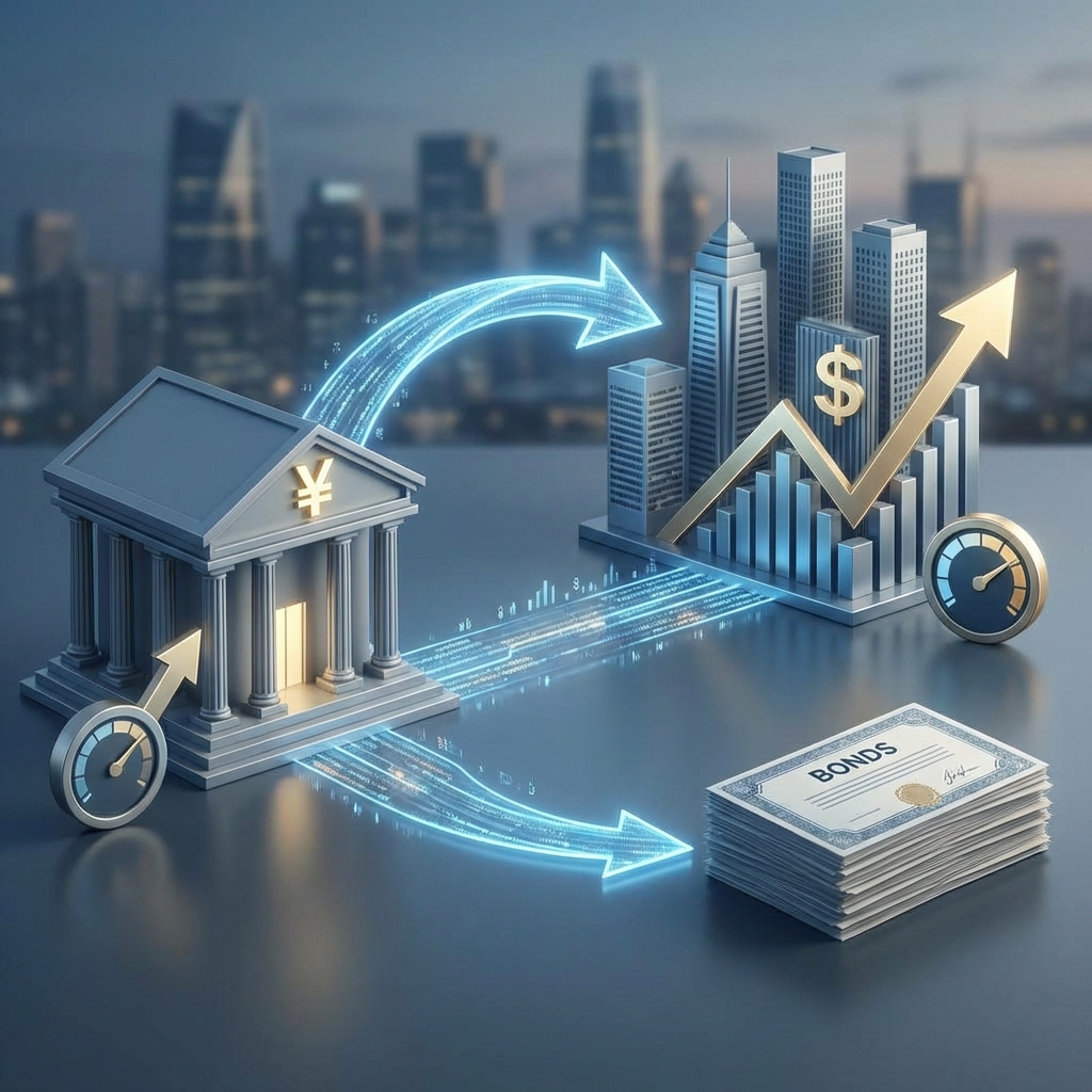 엔캐리 트레이드 구조도