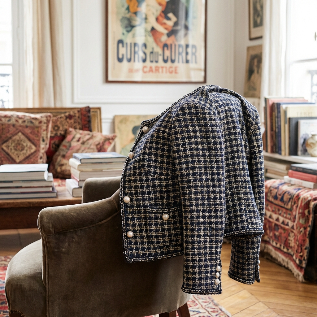 샤넬 트위드재킷