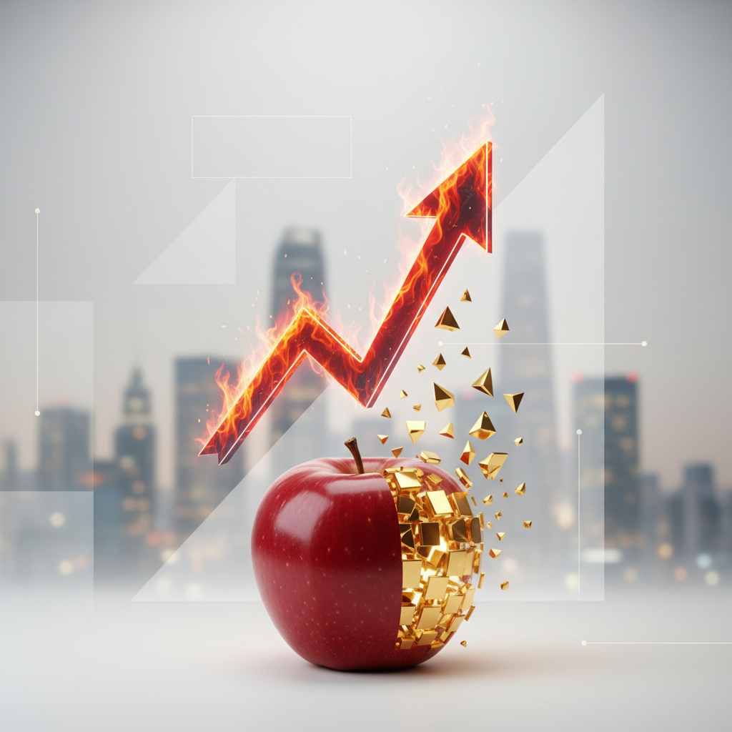 장바구니 물가 비상, 사과 가격 폭등 원인과 전망