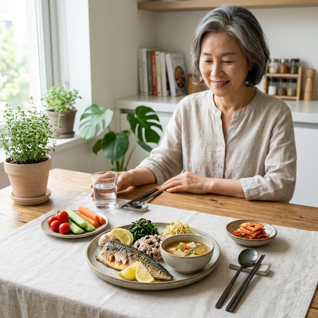 60대 맞춤 식단 예시