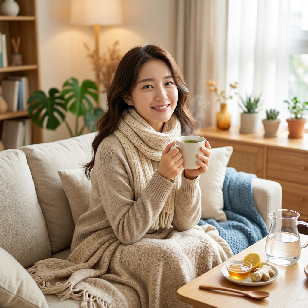 환절기 목감기 초기 증상과 빠른 회복 방법