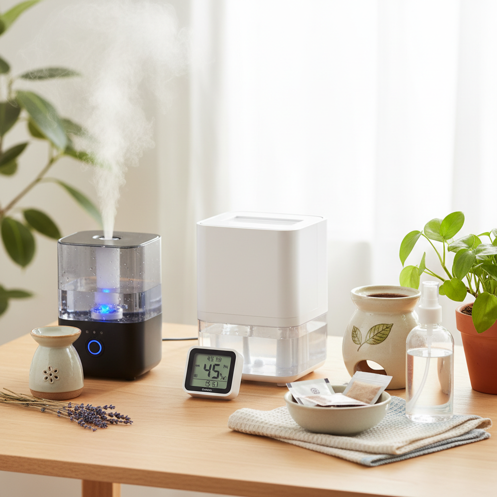 계절별 습도 관리 도구들