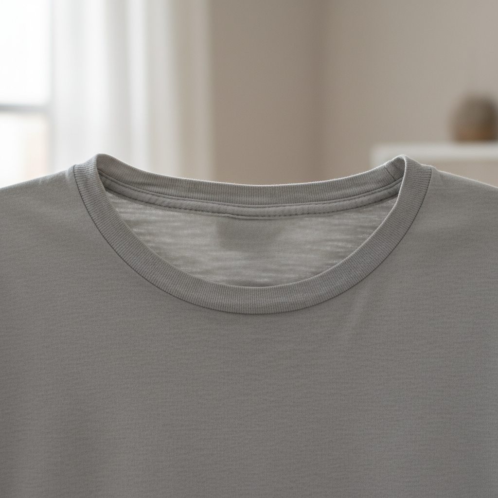 넥라인 변형 없이 여름 티셔츠 관리하는 법