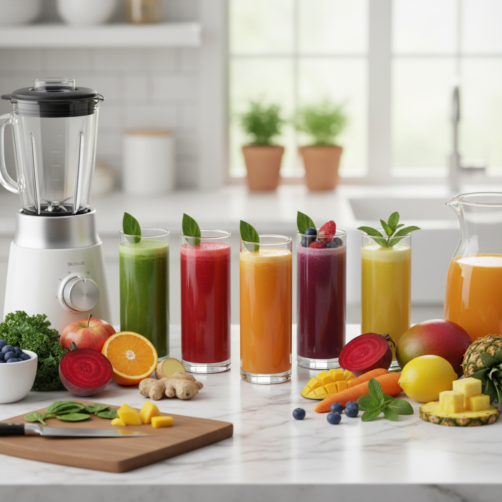 5060 건강주스, 매일 챙기는 간단한 레시피 3가지