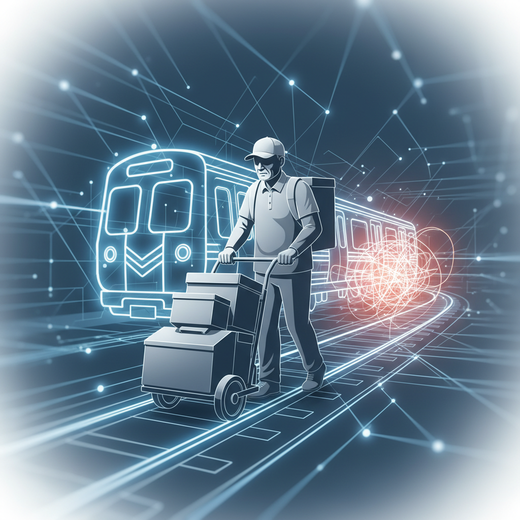 지하철 실버 배달원, 위험한 노동 현장의 실체