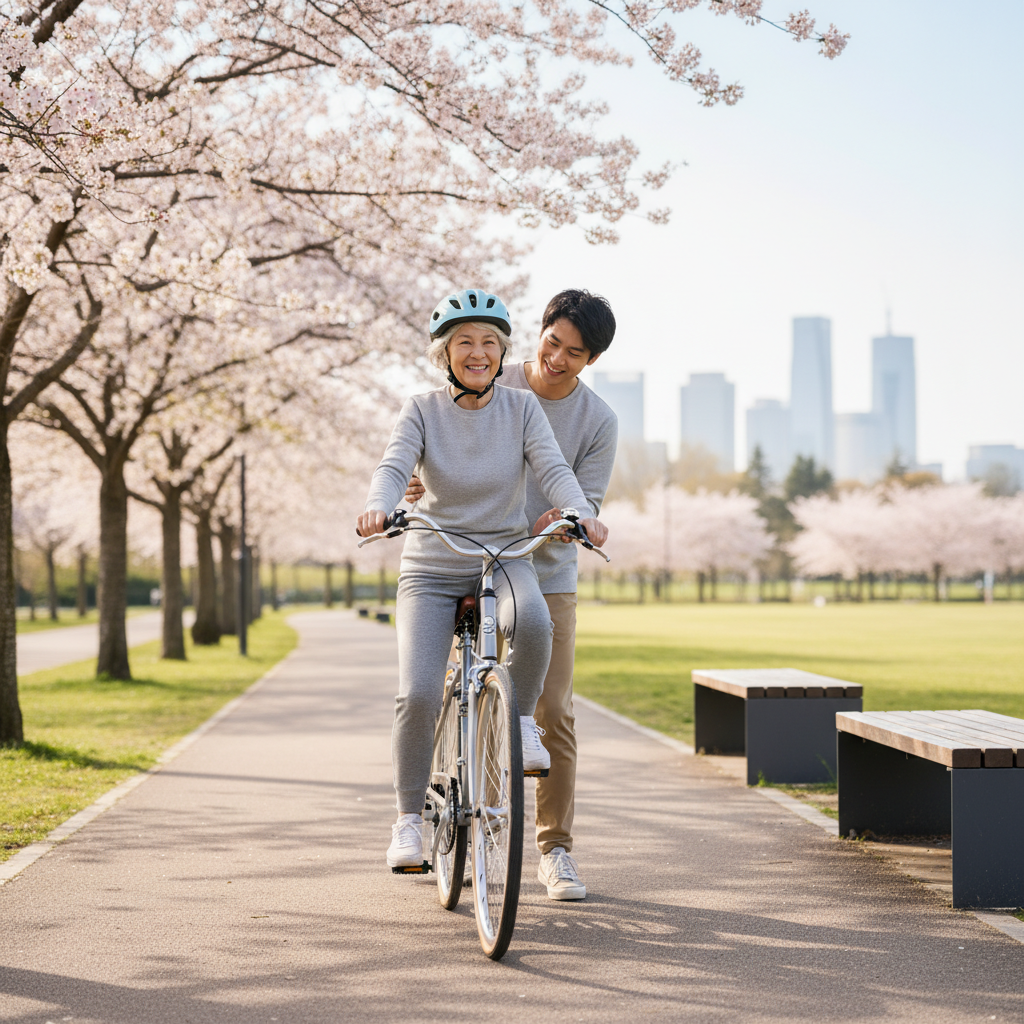 어르신 자전거 배우기, 60대부터 시작해도 늦지 않다