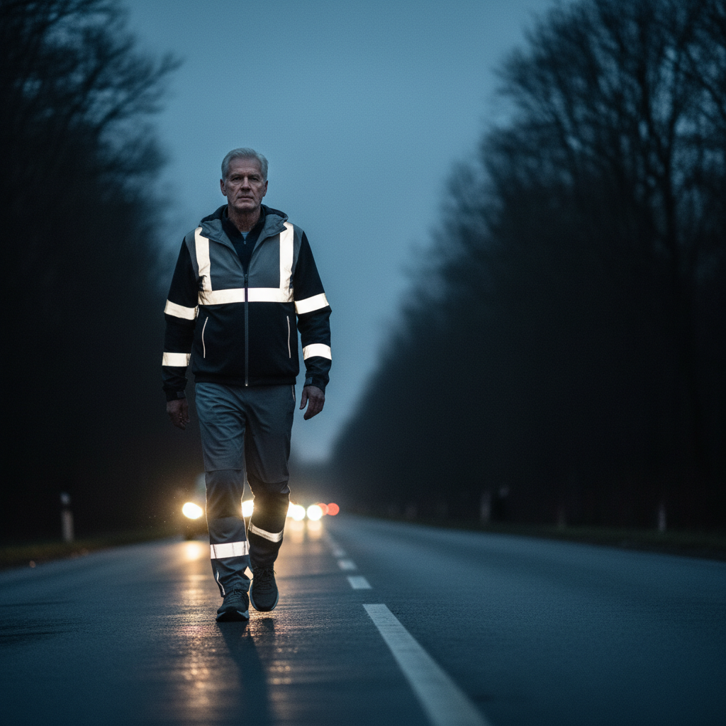 밤길 어둡다면, 옷부터 바꿔라