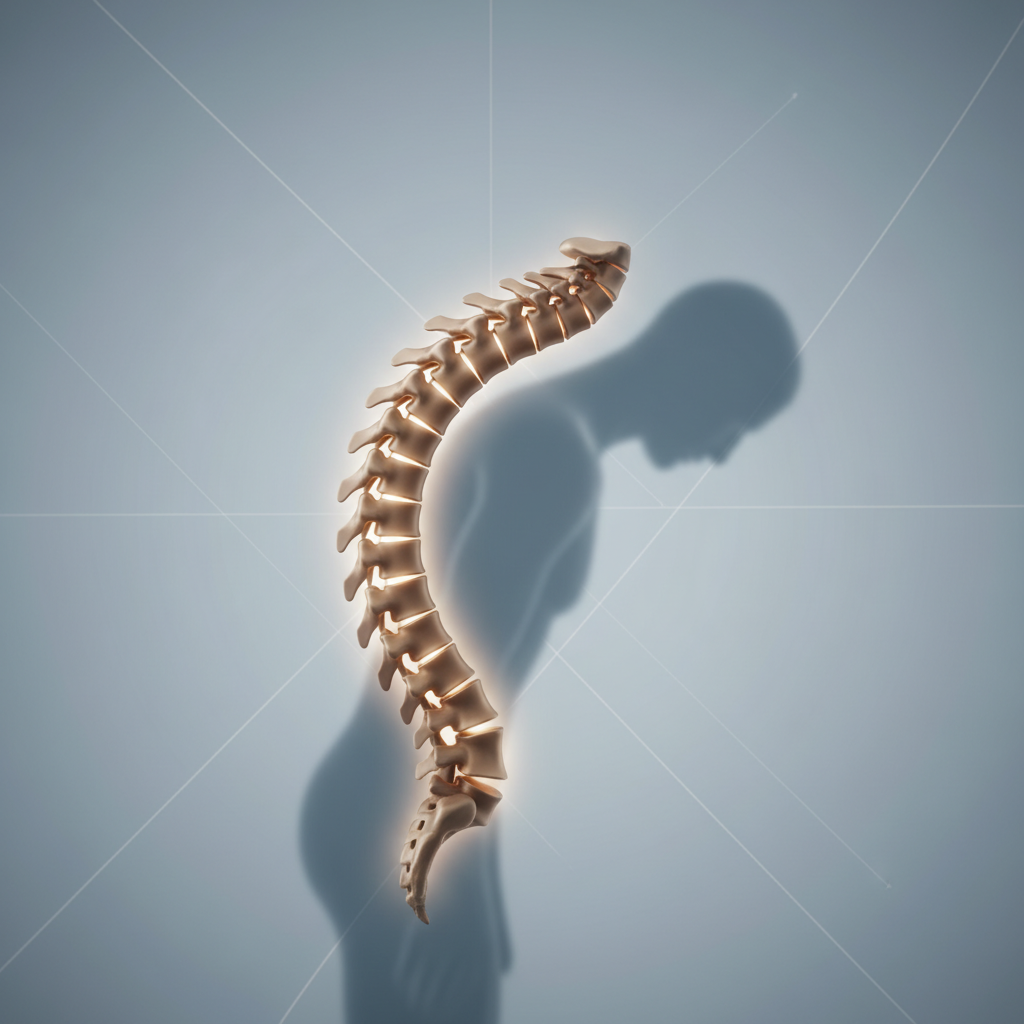 나도 모르게 등이 자꾸 굽는 이유, 코어 근육 약화가 원인