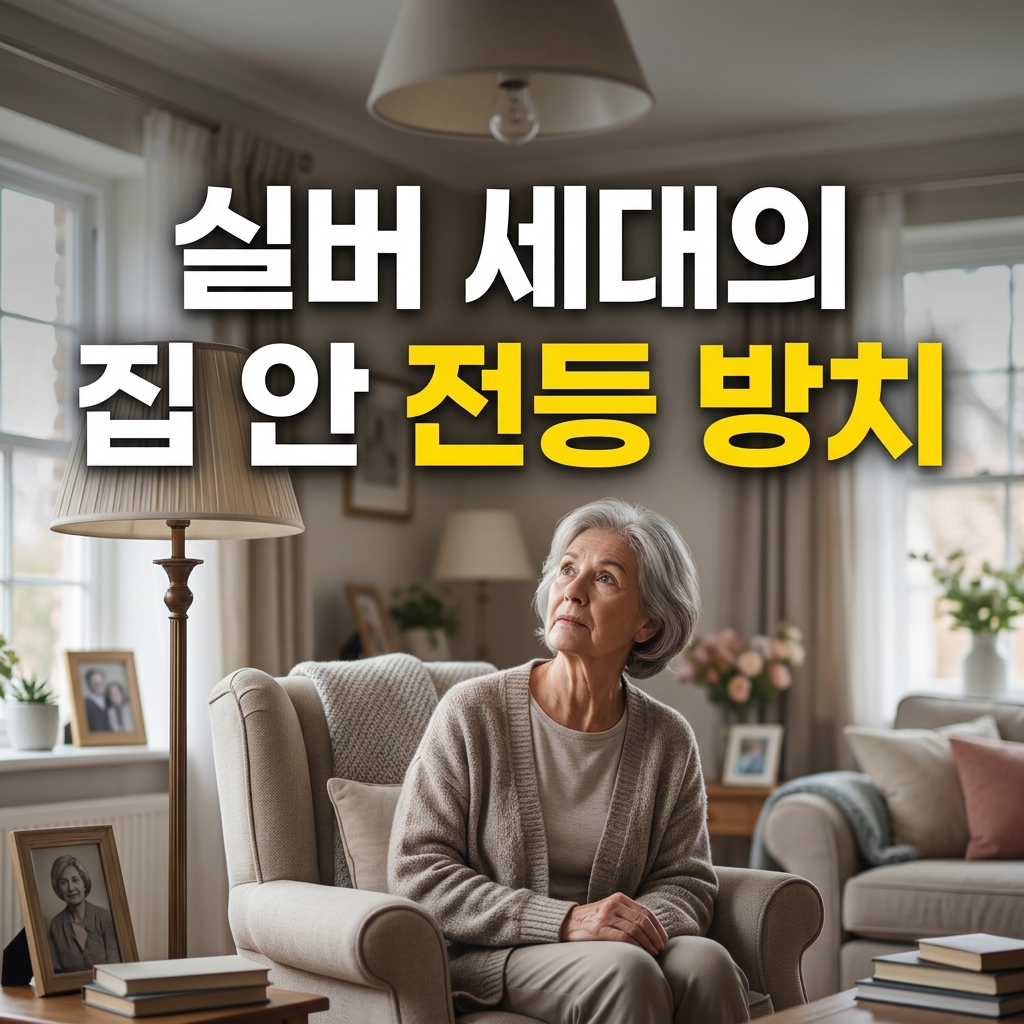 실버세대 낙상 막는 첫걸음, 집 안 조명 밝히기