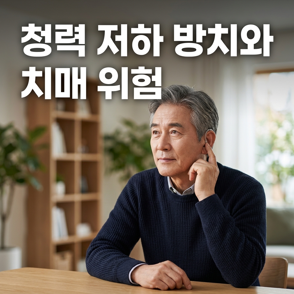 난청 방치하면 치매 위험 최대 5배, 보청기로 뇌 자극해야