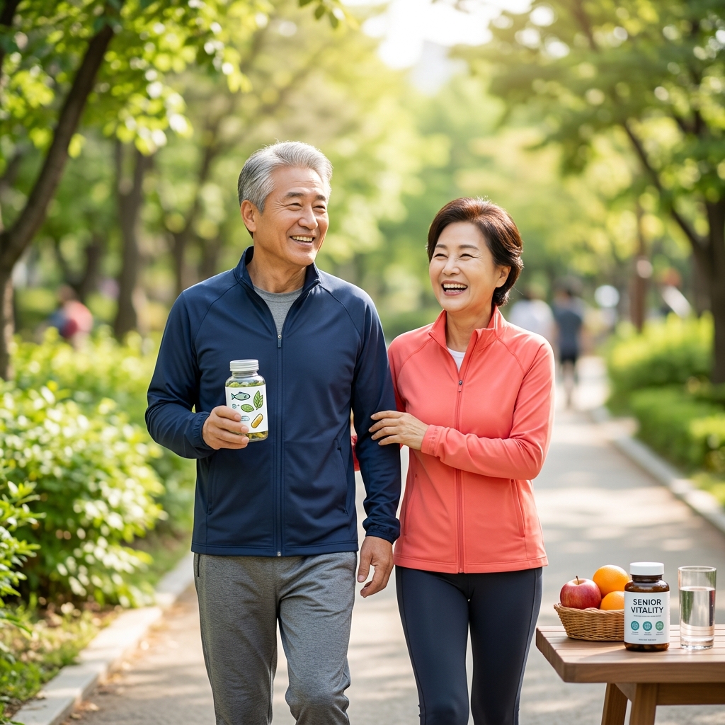 노년기 필수 영양제 3가지, 뼈와 근육 지키는 선택 기준