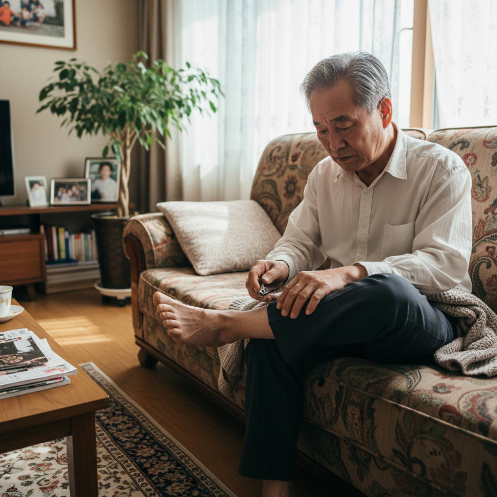 "발톱만 깎았는데 입원"…당뇨 환자 발 관리가 생명과 직결되는 진짜 이유