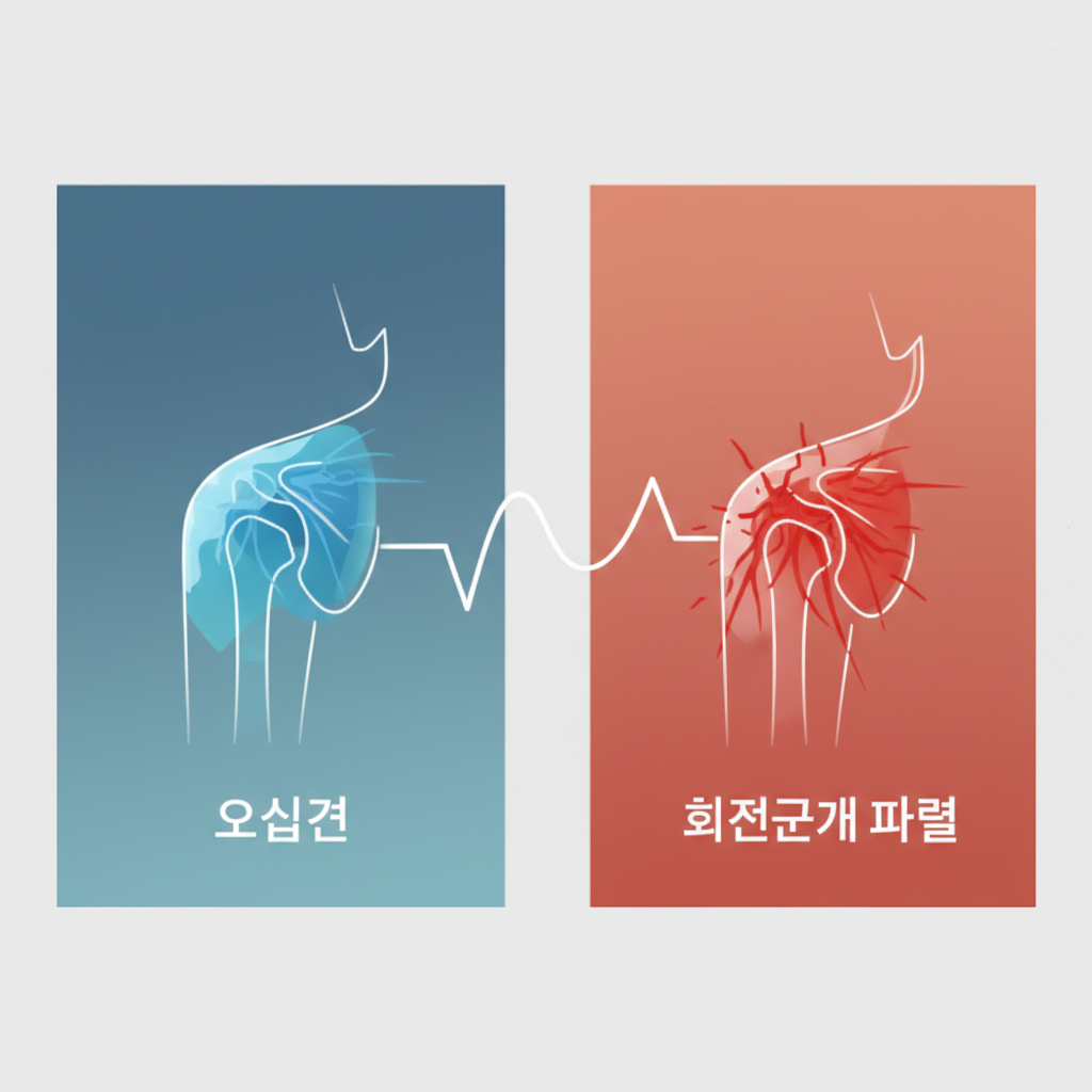 오십견인 줄 알았는데 회전근개 파열, 구별법과 병원 가야 할 신호