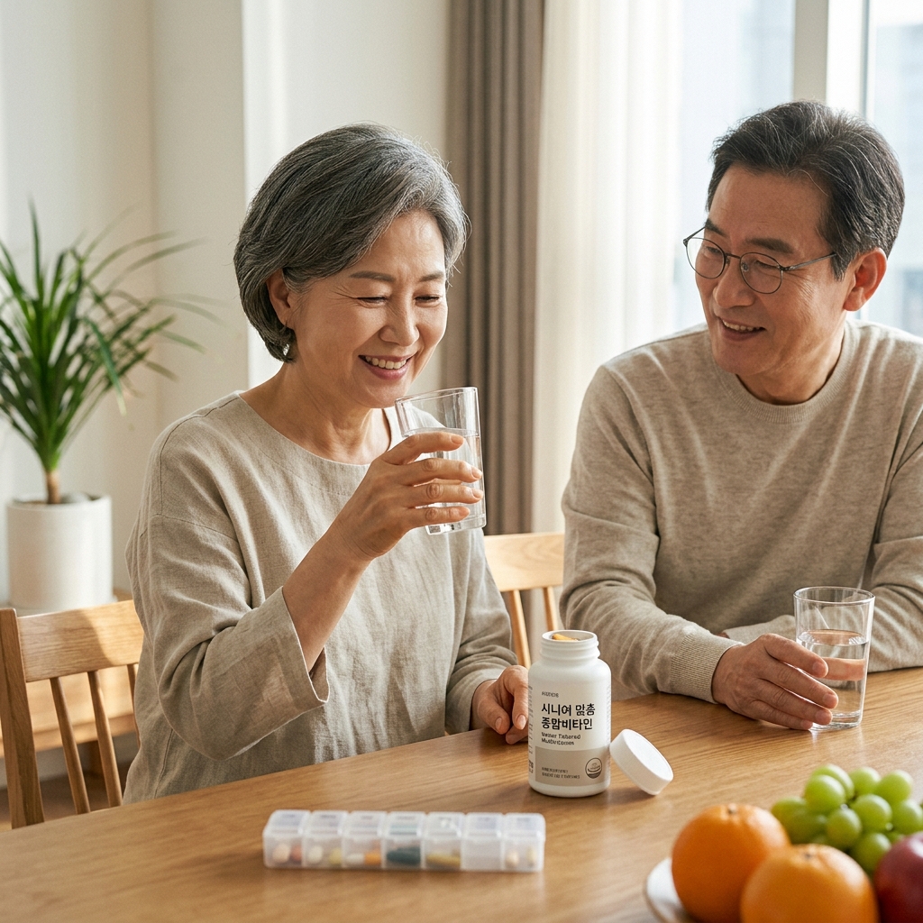 "건강해지려고 먹었는데"…시니어가 일반 종합비타민 피해야 하는 이유