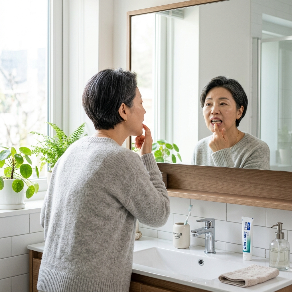 치아 상실 막는 헥사메딘 가글, 착색 없이 쓰는 노화 잇몸 관리법