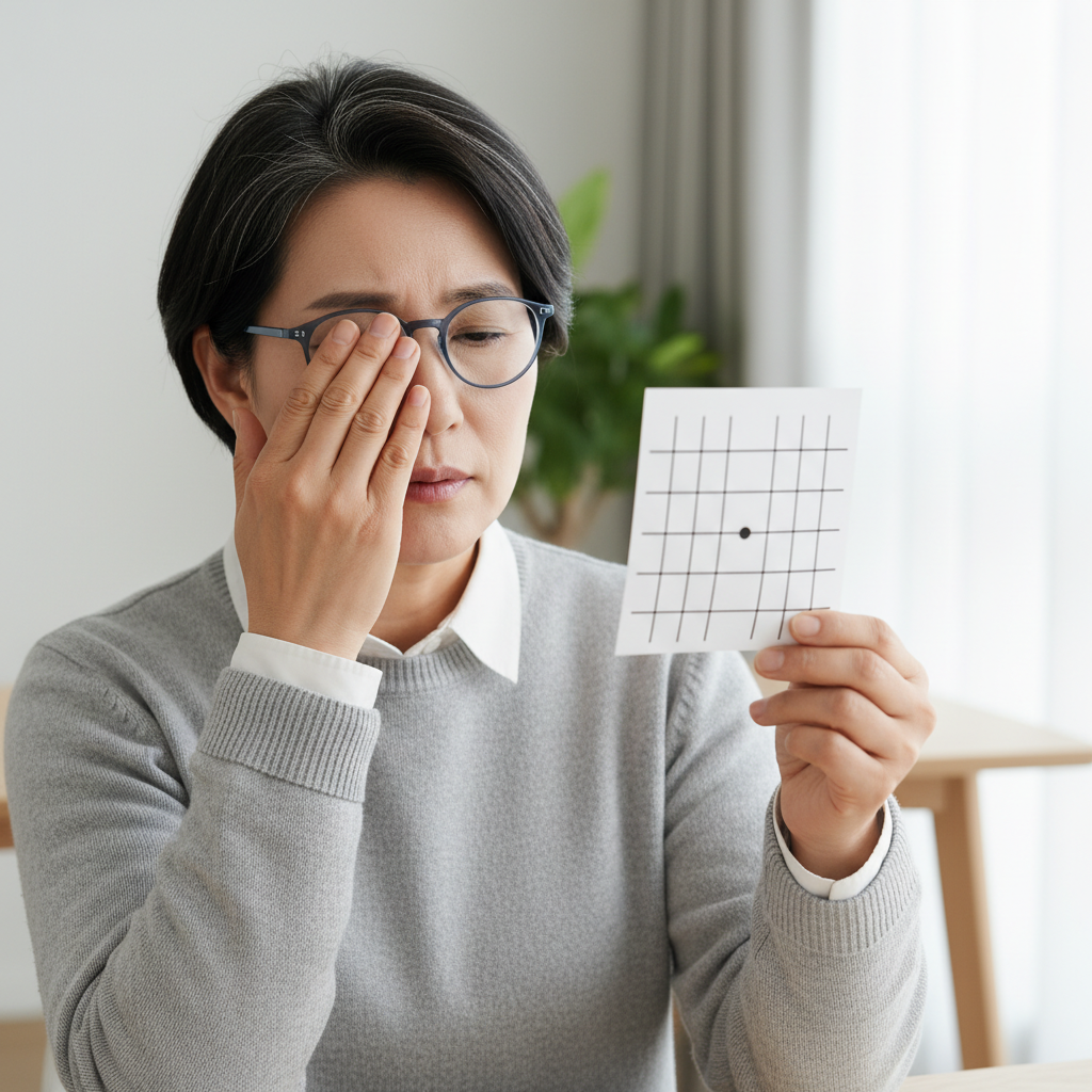 황반변성 치료, 항혈관내피성장인자 주사로 실명 위험 줄이는 법