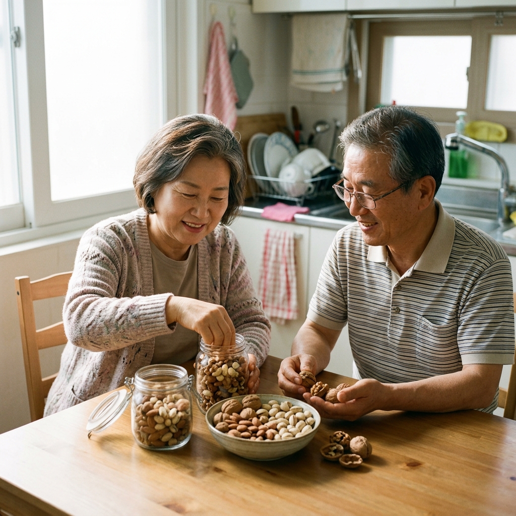 치매 예방에 좋은 견과류, 호두·아몬드 하루 한 줌이 뇌 건강 지키는 이유