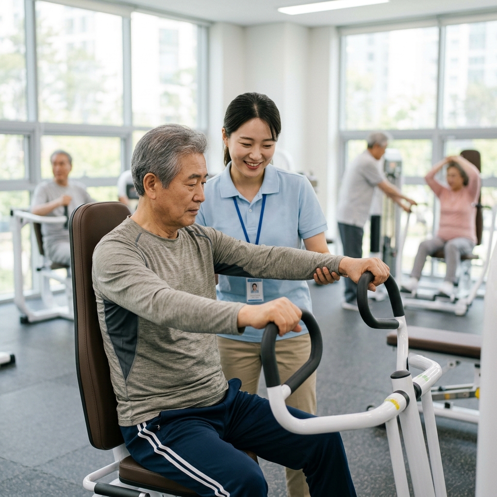 무거운 헬스기구, 시니어엔 독 될 수도…대안으로 떠오른 스마트 운동기구