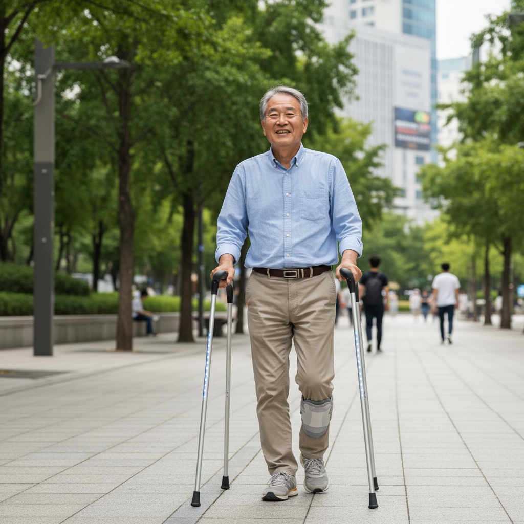 걷기 멈추면 근육도 멈춘다…노년 보행 악순환, 로봇이 끊을 수 있을까