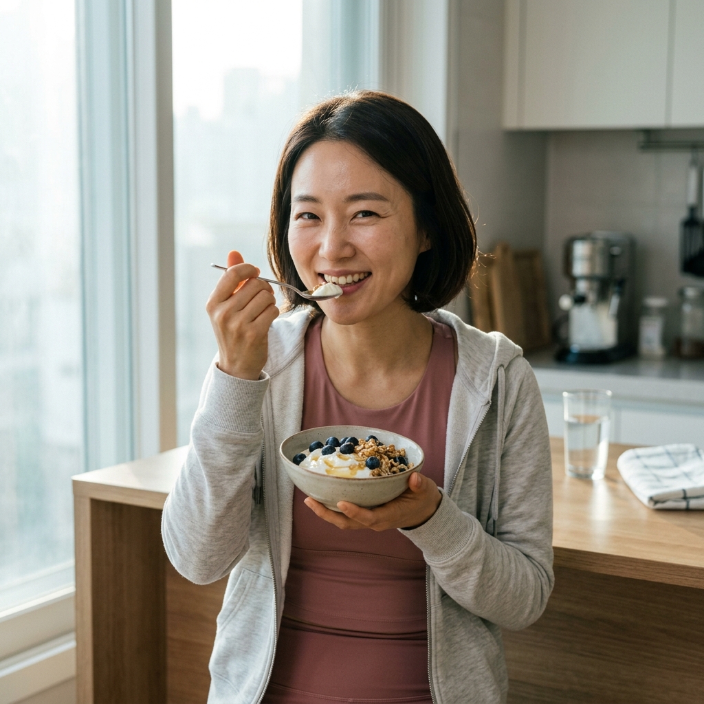 바쁜 아침 그릭요거트, 조리 없이 단백질 채우는 선택지