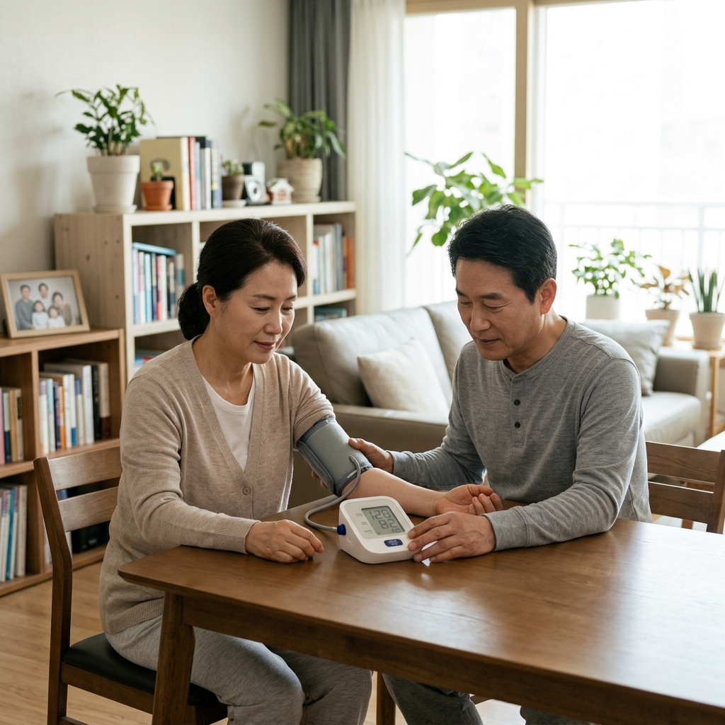 집에서 혈압 재는 습관, 심혈관 질환 예방의 첫 단계