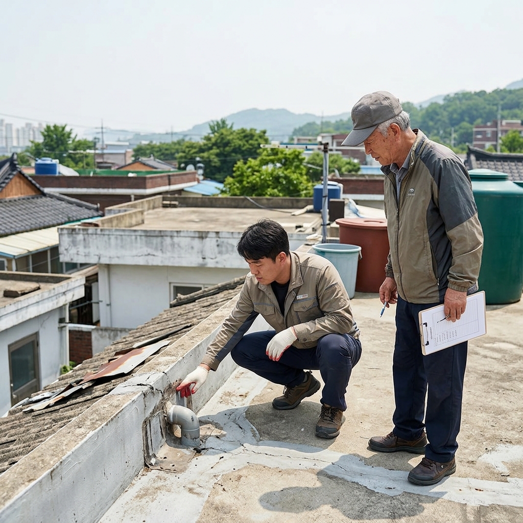 7월 장마철 전 부모님 댁 천장 누수, 사전 점검 리스트로 곰팡이 막는다