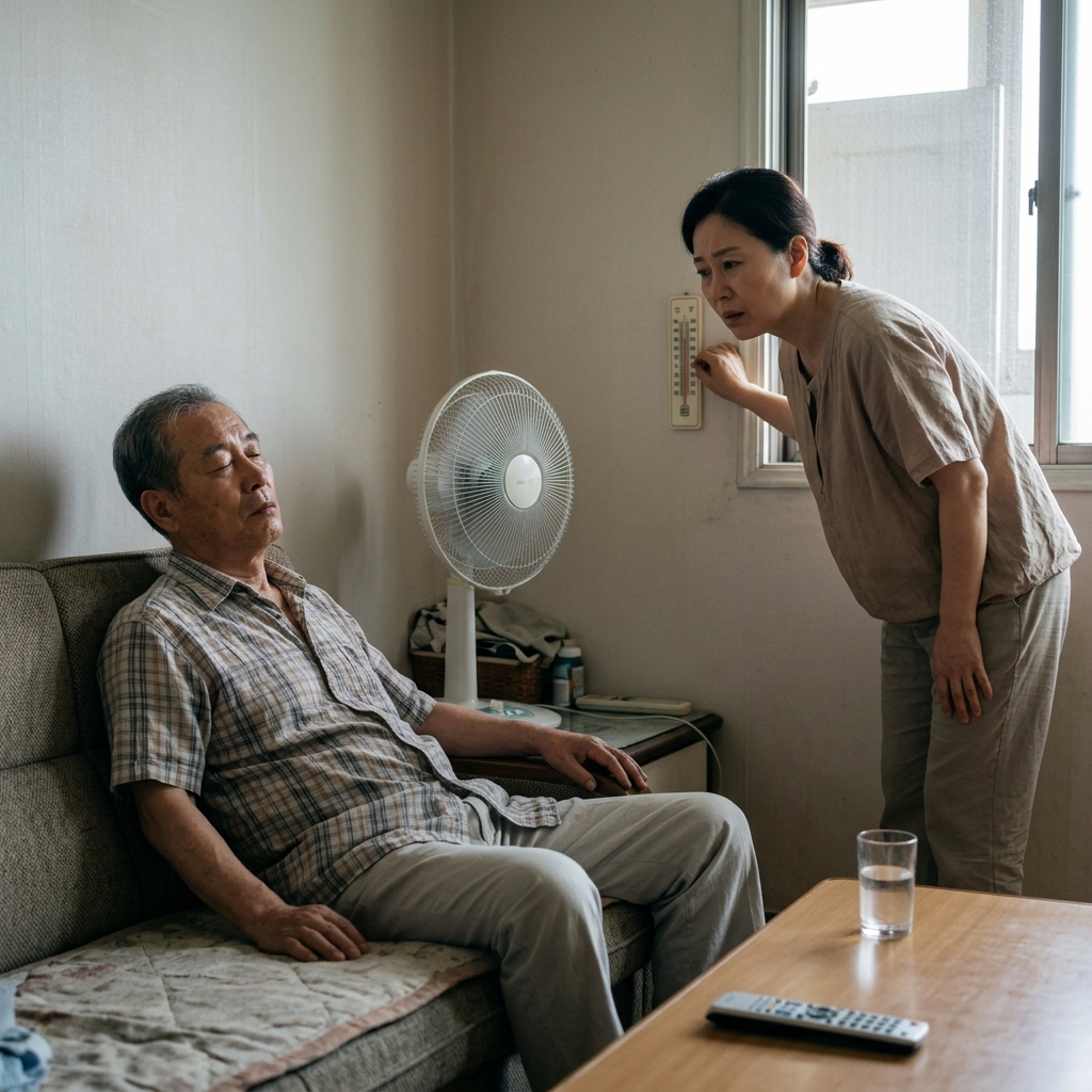 “에어컨을 껐을 뿐인데”… 여름철 어르신 혈압이 흔들리는 이유