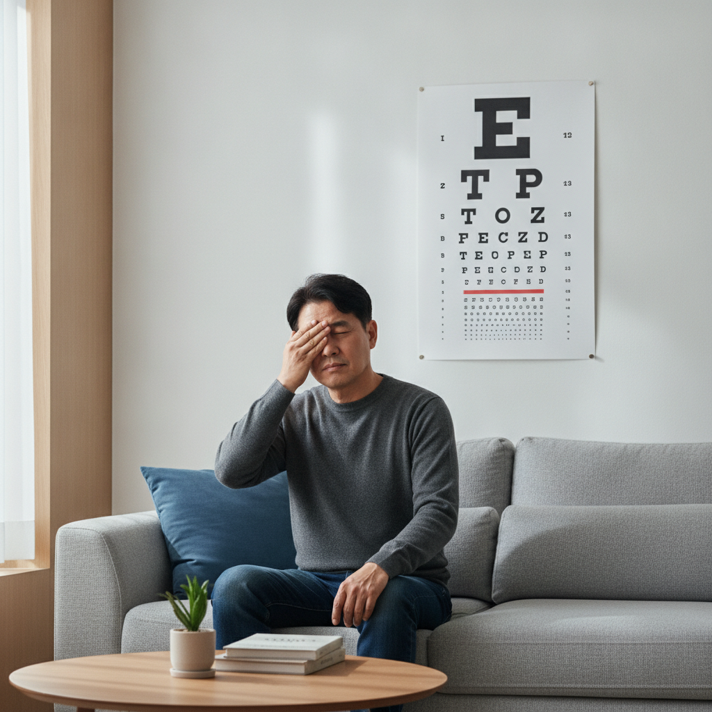 “단순 노안인 줄 알았는데…” 실명 부르는 황반변성, 눈 건강 체크리스트