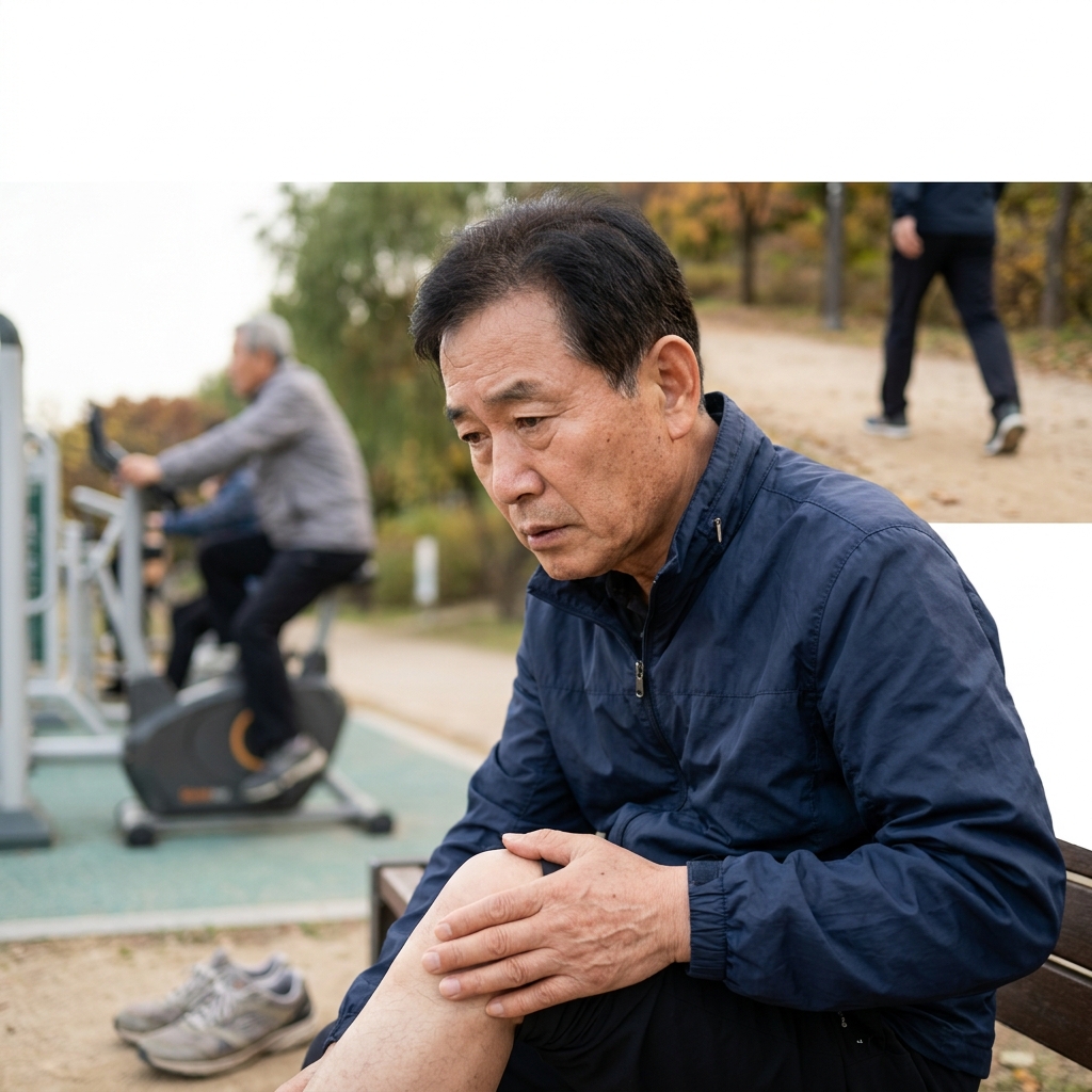 “걷기보다 자전거가 낫다?”…무릎 부담의 차이