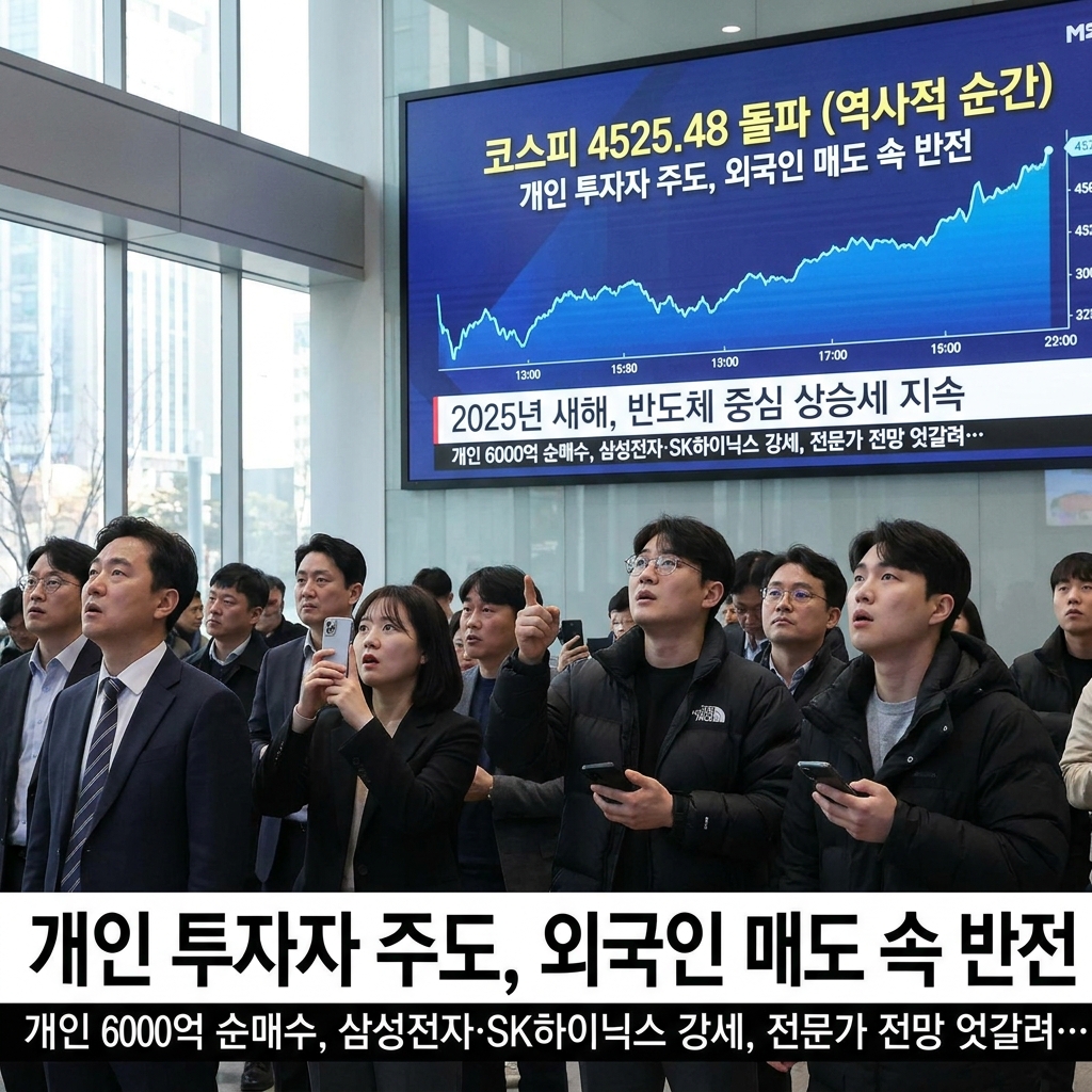 코스피 4500 돌파, 개인 투자자가 이끈 역사적 순간의 의미와 전망