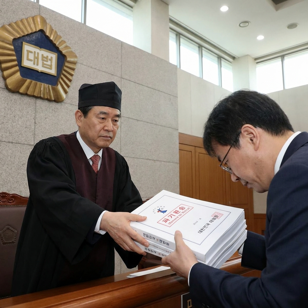 뉴스에서 종종 보이는 '파기환송'은 무엇일까?
