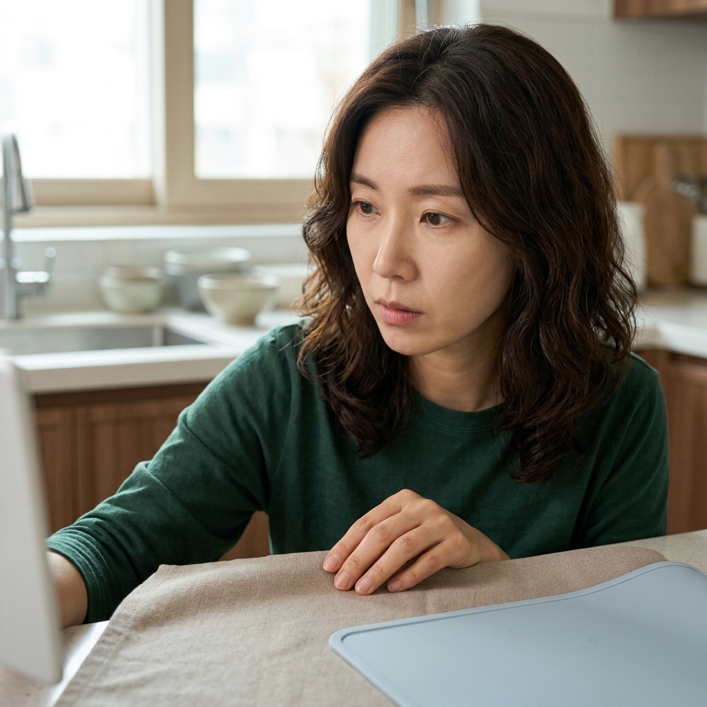 식탁 매트 속 세균, 플라스틱 vs 패브릭 어디에 더 숨을까