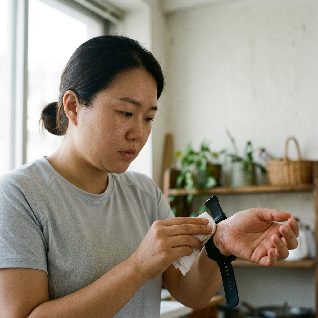 스마트워치가 피부병 원인 될 수 있다…여름철 손목 위생 관리법