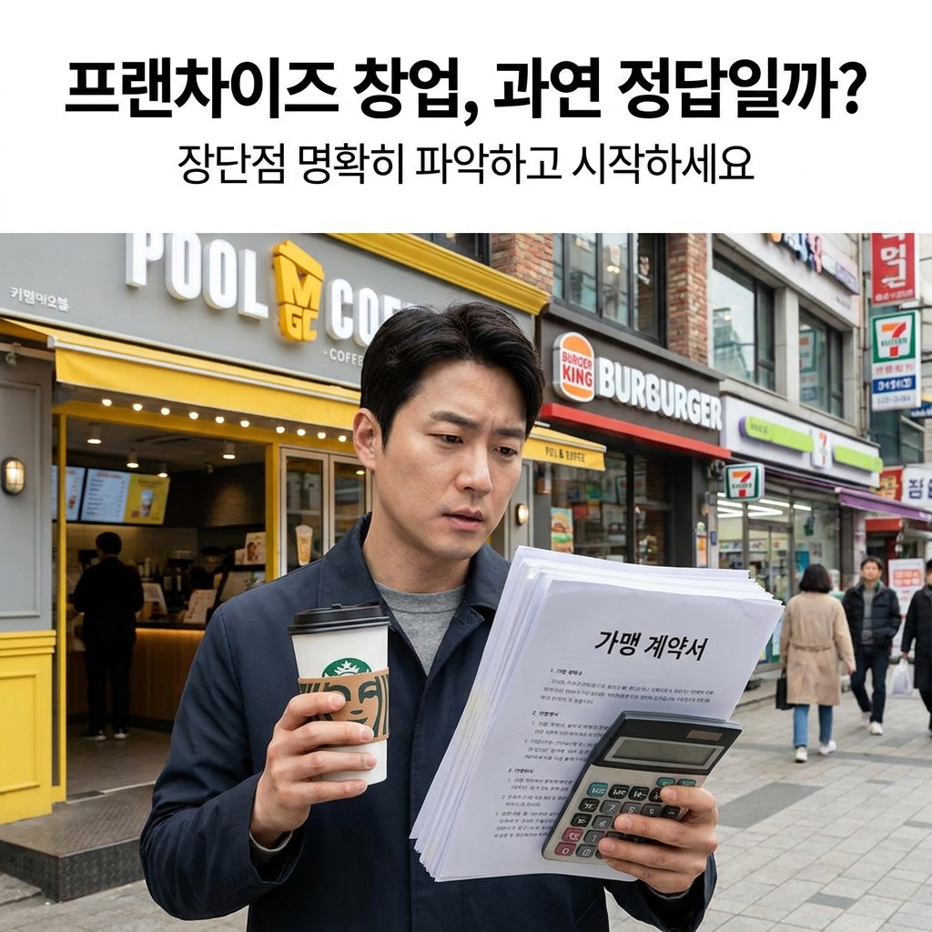 프랜차이즈 창업, 과연 정답일까? 장단점 명확히 파악하고 시작하세요