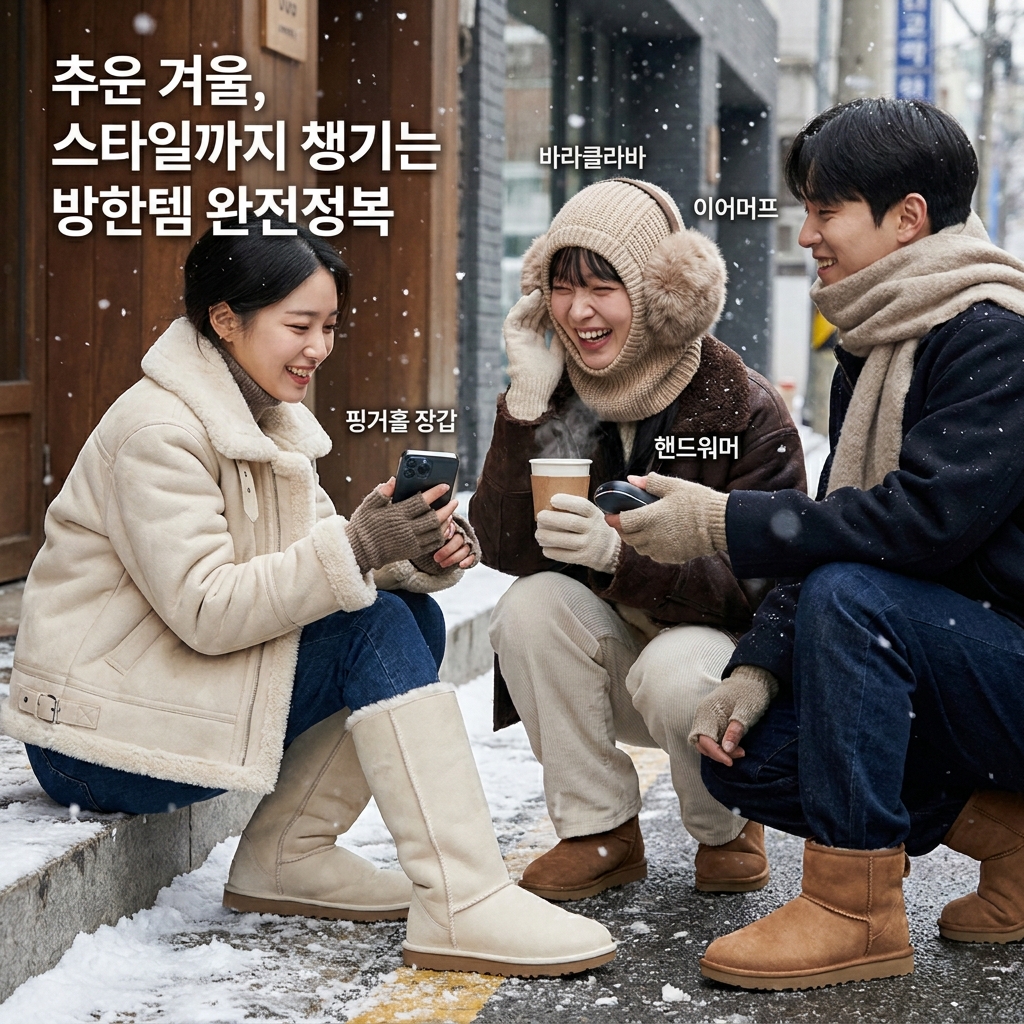 추운 겨울, 스타일까지 챙기는 방한템 완전정복 알아보기