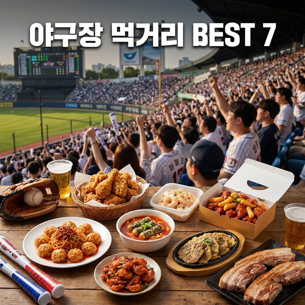 야구장 먹거리 BEST 7
