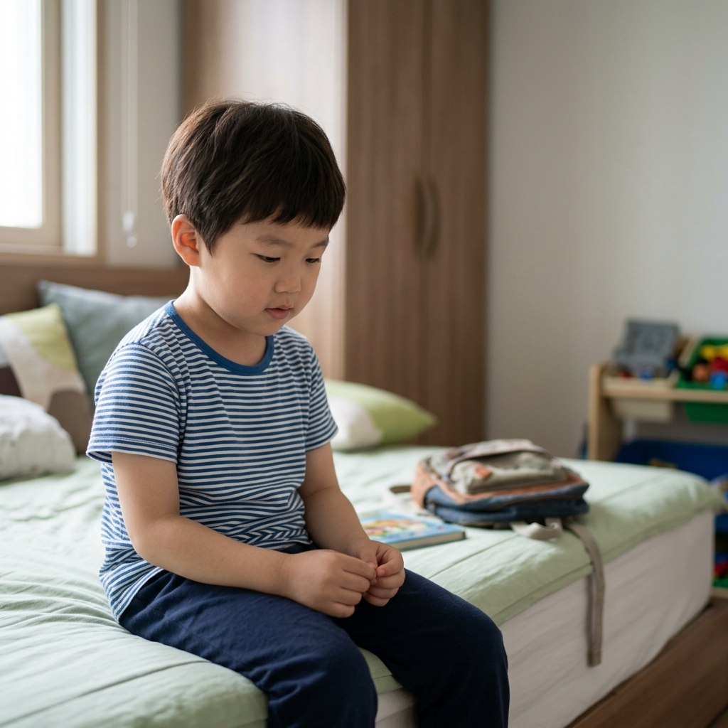 밤마다 이불 적시는 아이…혼내기 전 확인해야 할 ‘방광 발달 신호’