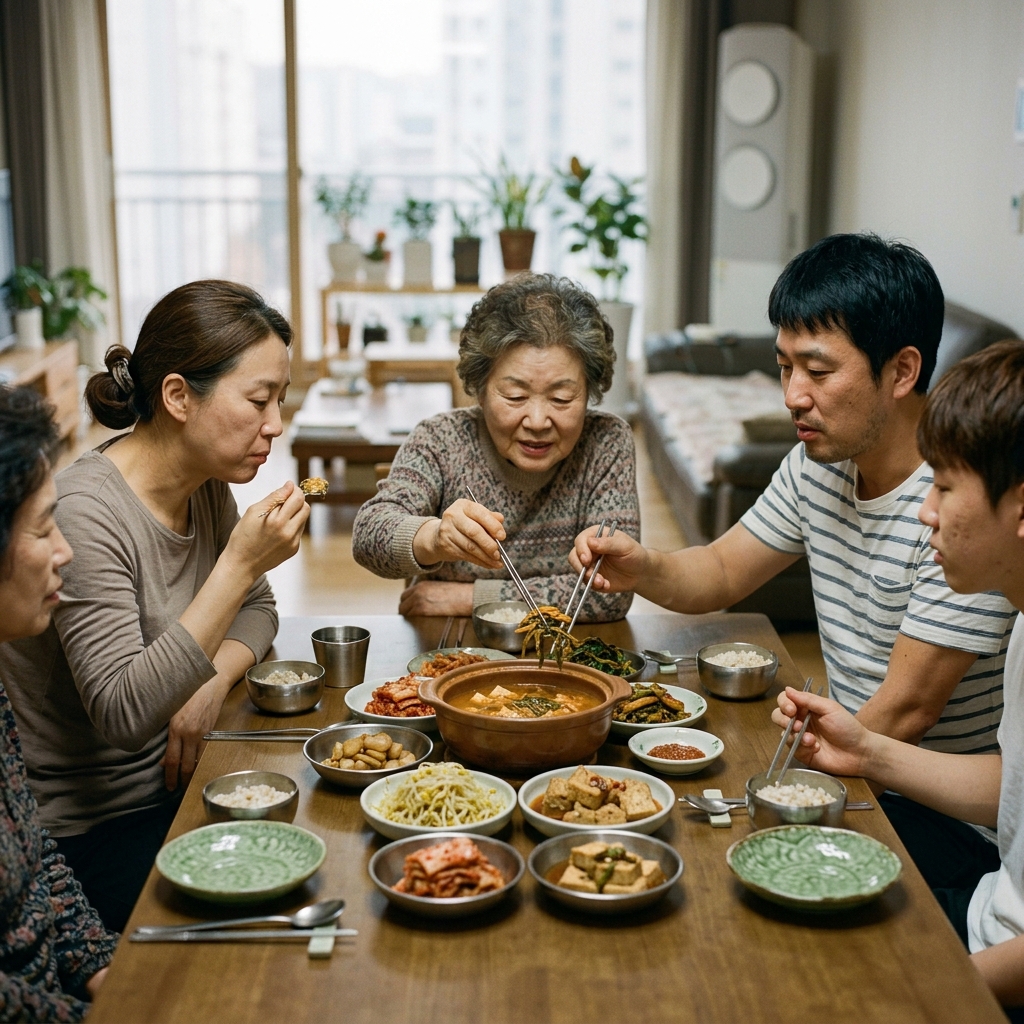 세계 각국의 식탁 풍경과 다양한 음식 도구들