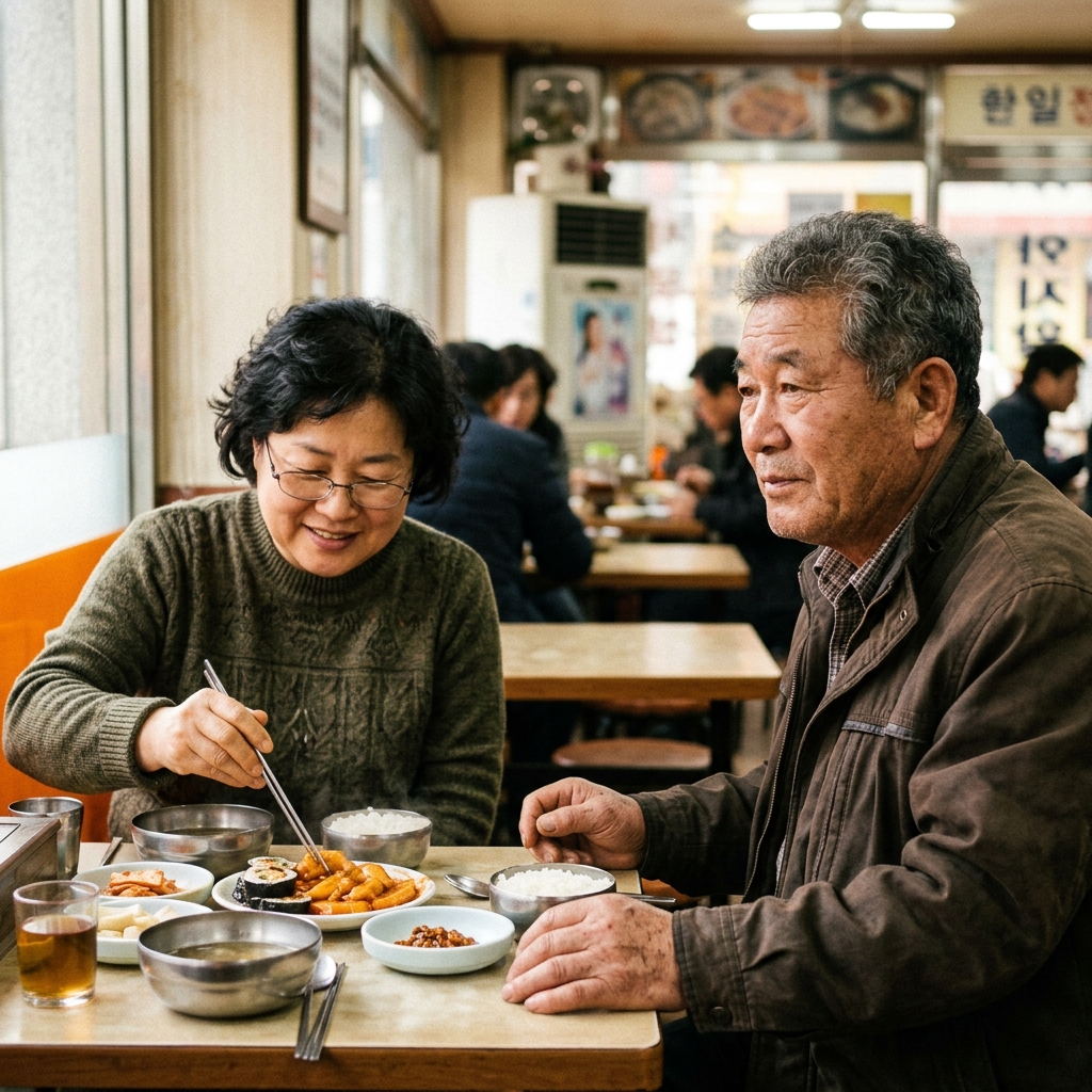 구형 아이폰으로 촬영한 따뜻한 톤의 일상 사진
